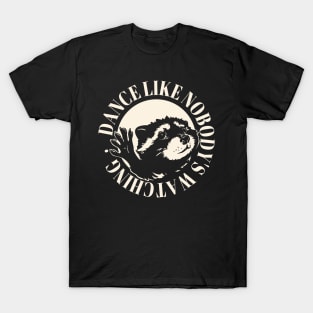 Raccoon Dancing in a Circle - Pedro Pedro Pedro | MEME | black T-Shirt